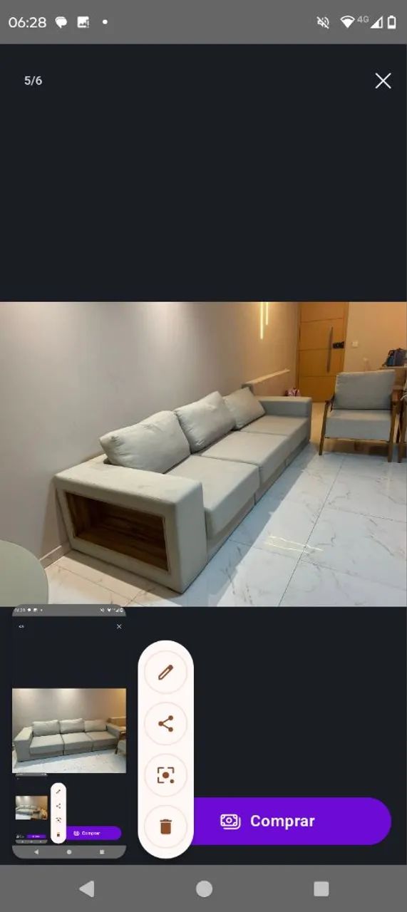 Sofá luxuoso retrátil  - Foto 3