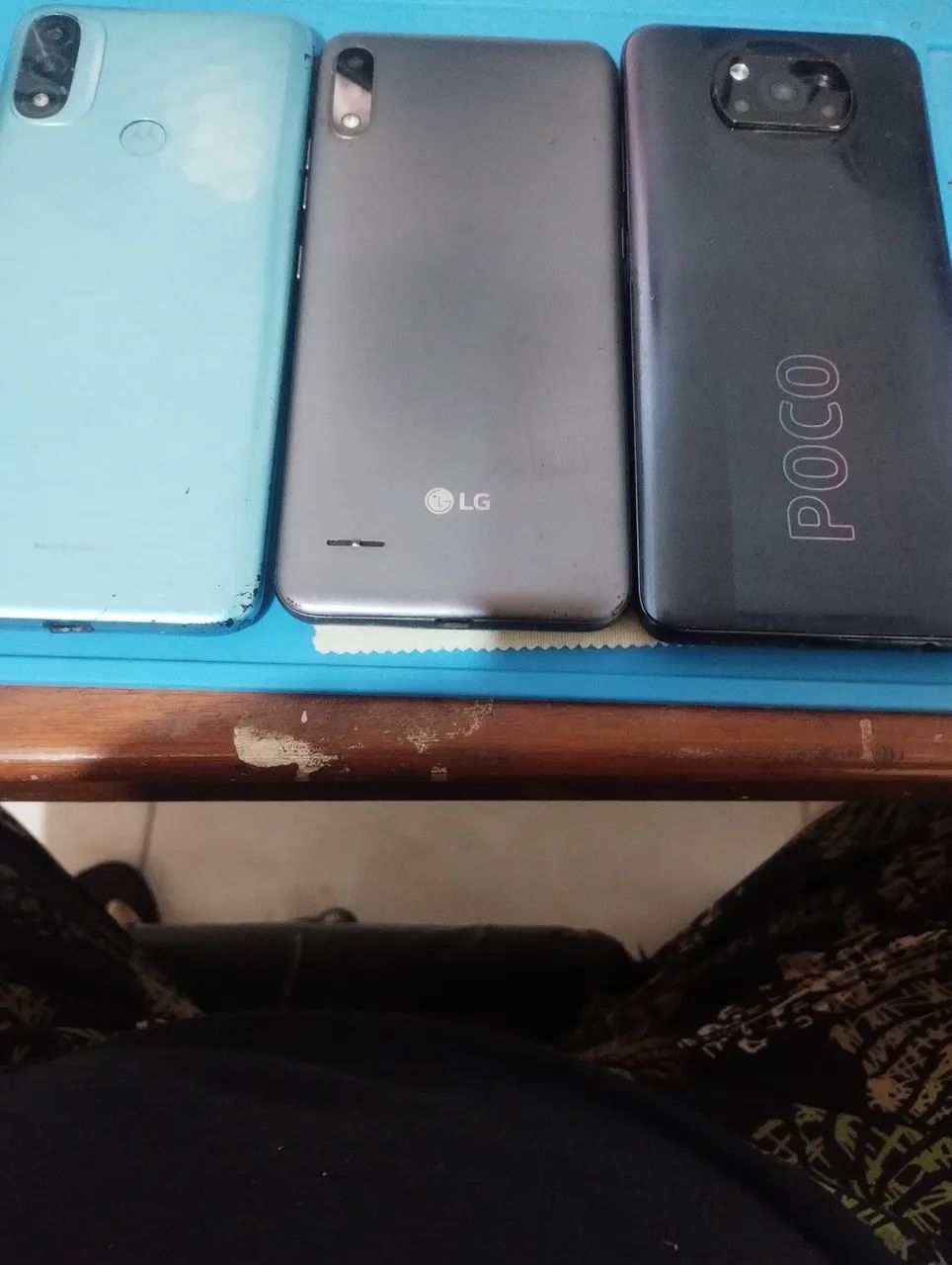 celular xaomi poco x3pro lgk22 moto e 20  - Foto 2