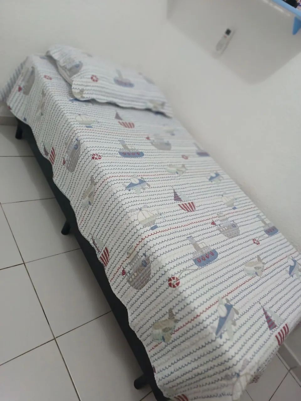 Cama solteiro ortopedica