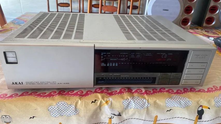 RECEIVER VINTAGE AKAI AA-A35 - Aparelhos de Som - Parque das