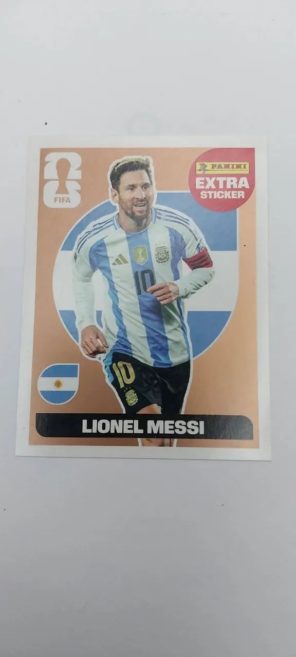 Figurinha rara Leonel Messi 2026!!!!