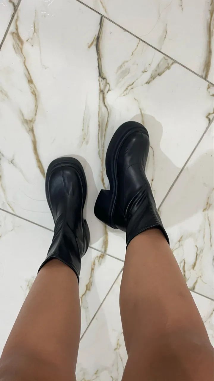Bota cano médio  - Foto 3