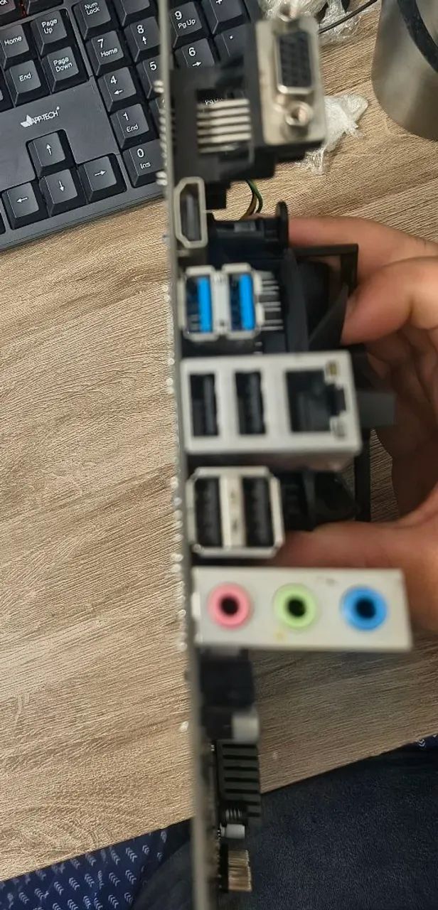 Kit placa mãe processador e memória ddr3 - Foto 2