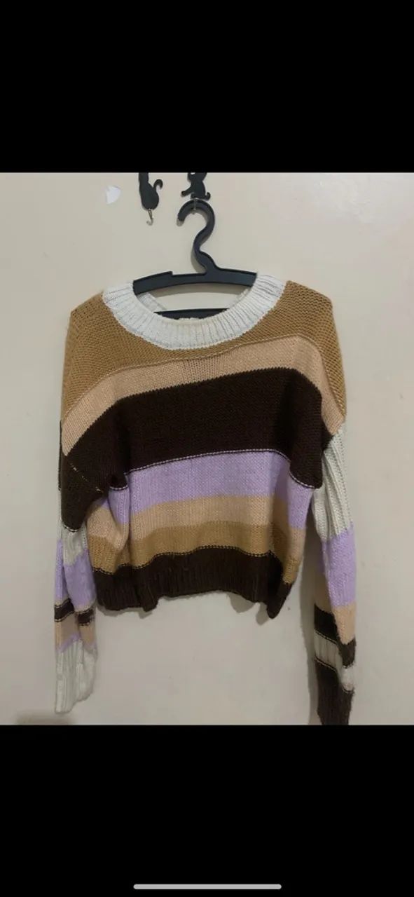 Blusa de tricô