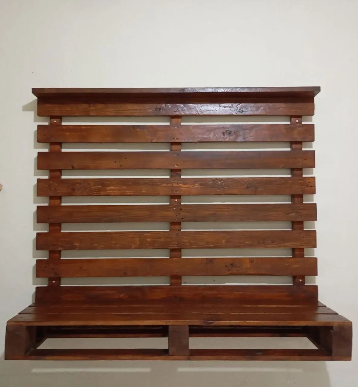 Painel Rústico/Pallet de parede para TV