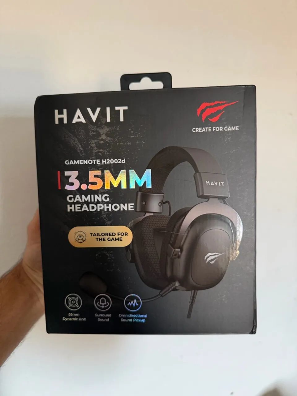 Headset Gamer Havit H2002D Lacrado 