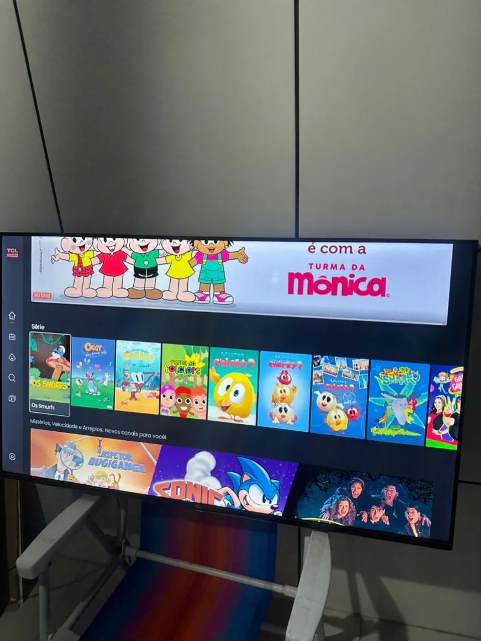 Tv smartv 43 Tcl Android semi nova  - Foto 2