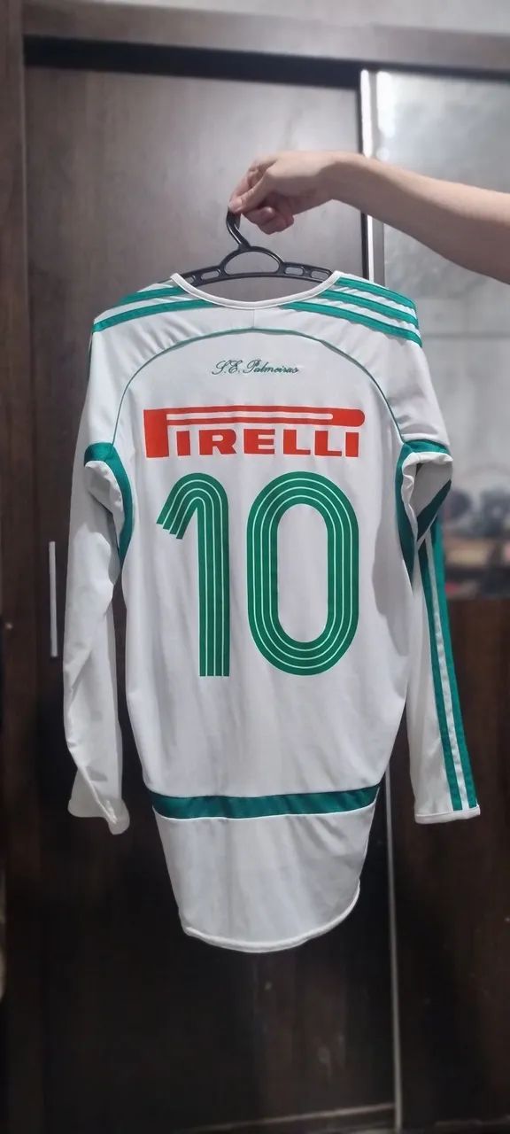 Camisa palmeiras manga longa away 2006 - Foto 2