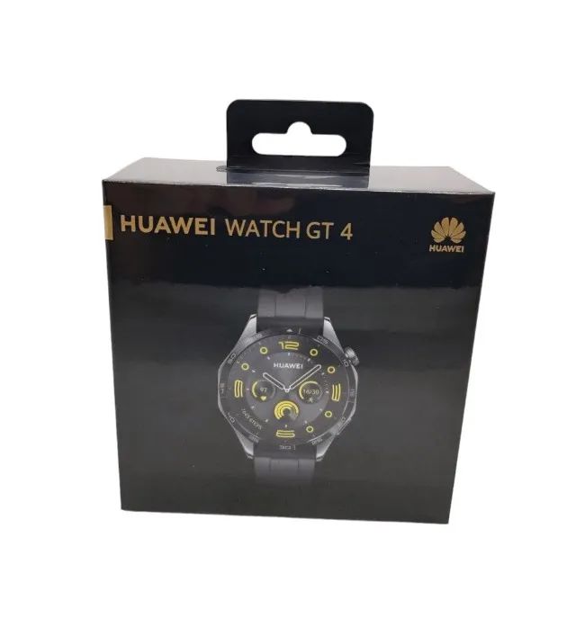 Smartwatch Huawei GT4 46mm Active Black com 100+ modos de
