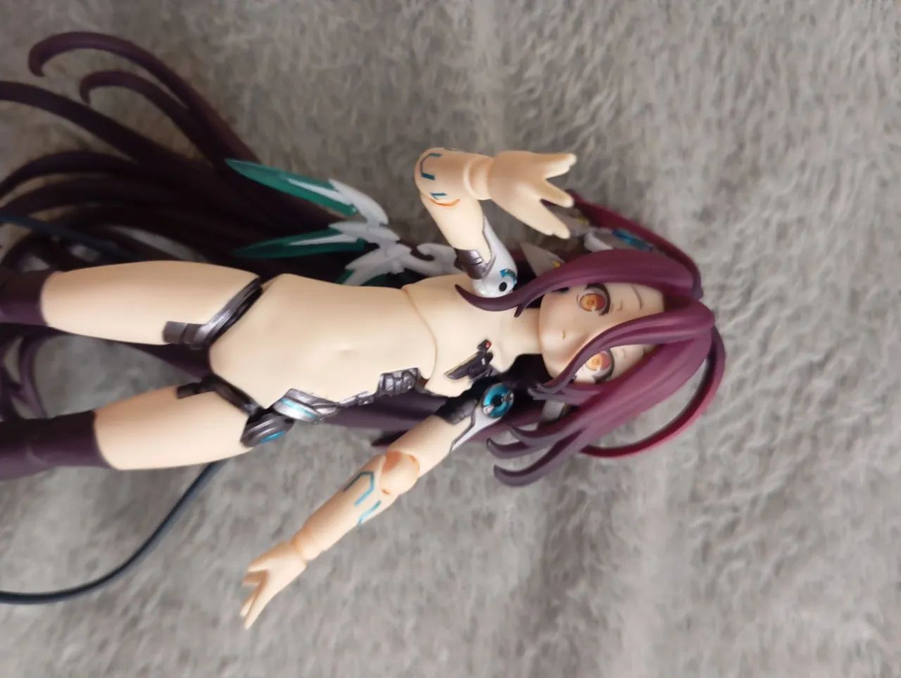 FIGMA SCHWI - NO GAME NO LIFE COM CAIXA (SEM BASE) - Foto 4