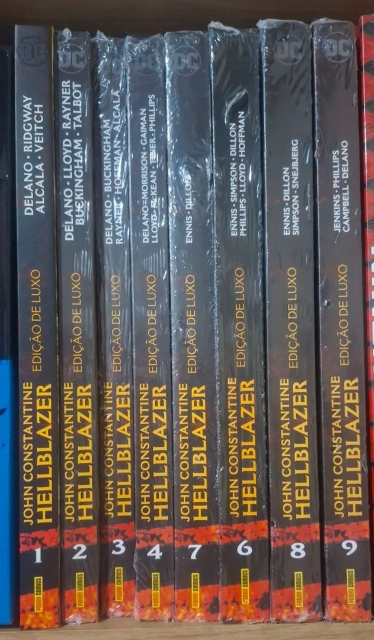 Hq Hellblazer Luxo 8 Volumes