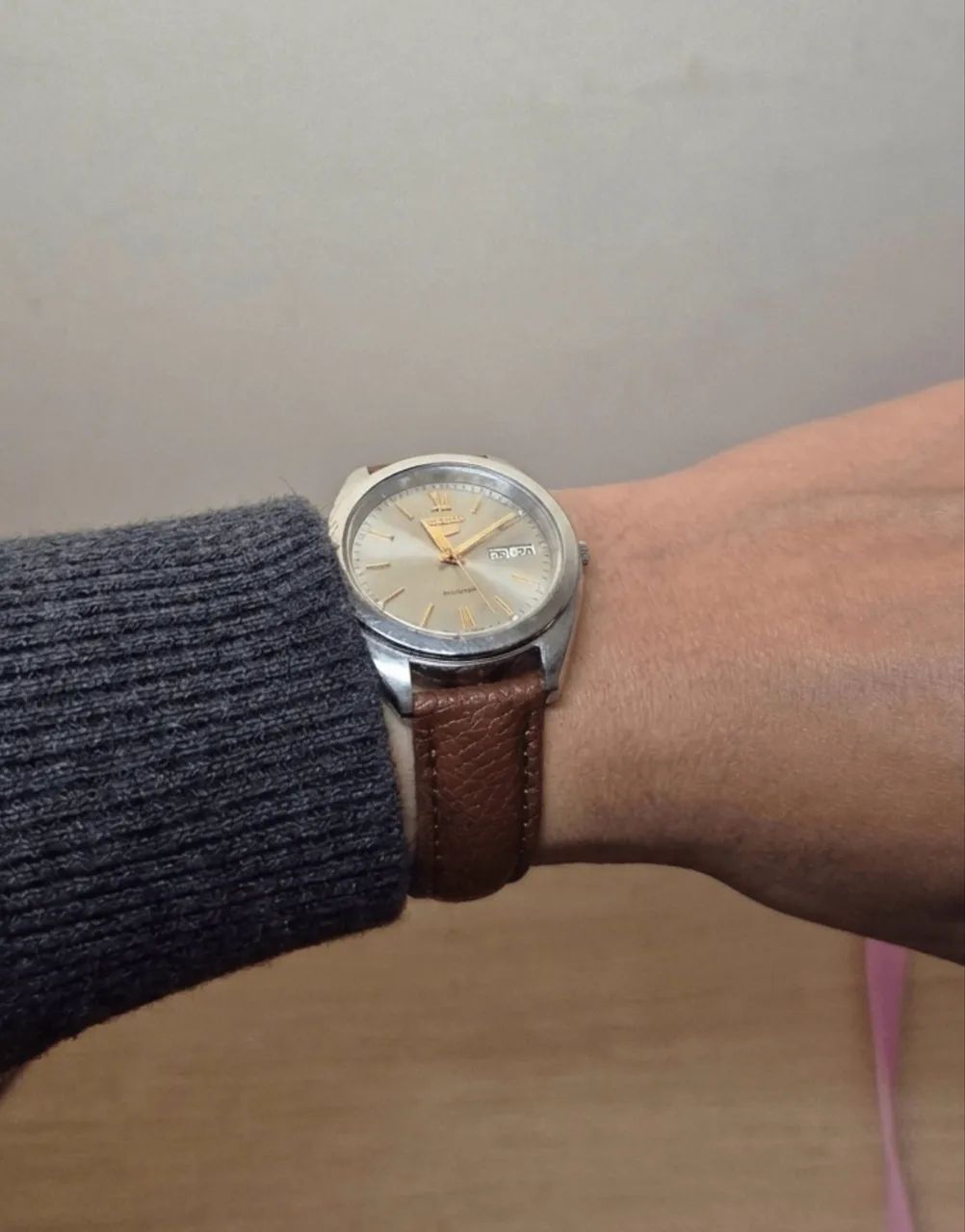 Relógio Seiko Automático SNXA03 - Revisado + 2 Pulseiras  - Foto 5