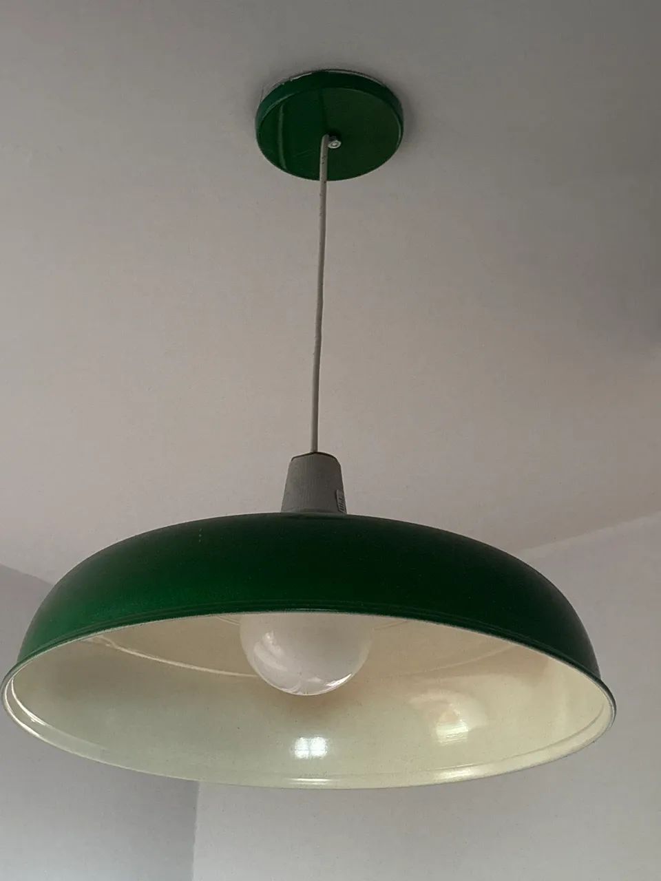 Pendente Verde - diâmetro 40cm