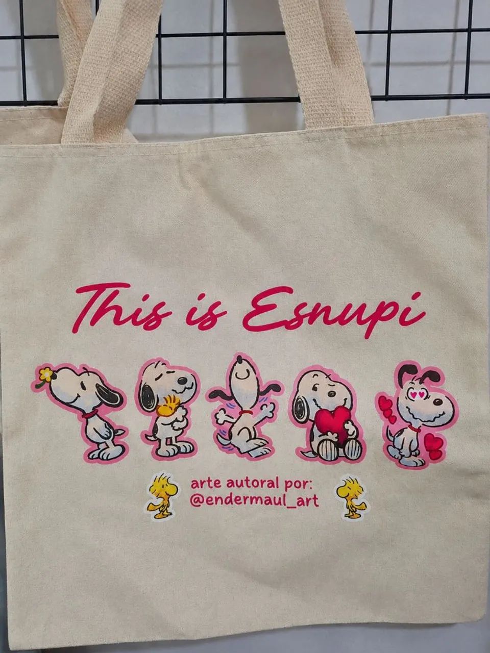 Ecobag Snoopy 