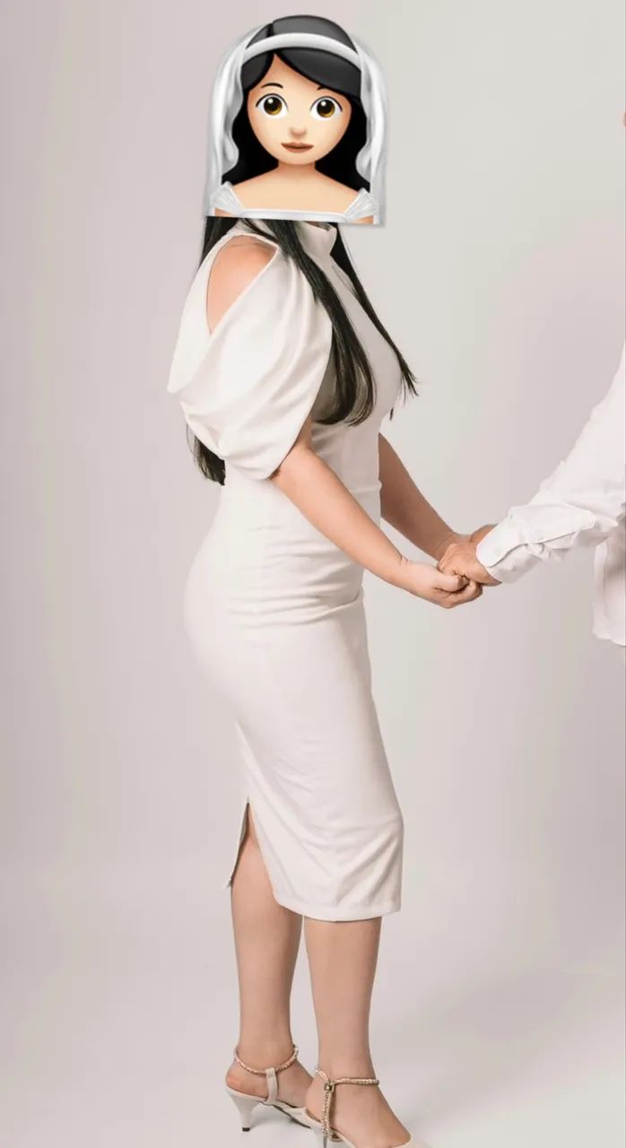 Vestido branco ideal para civil - Foto 2