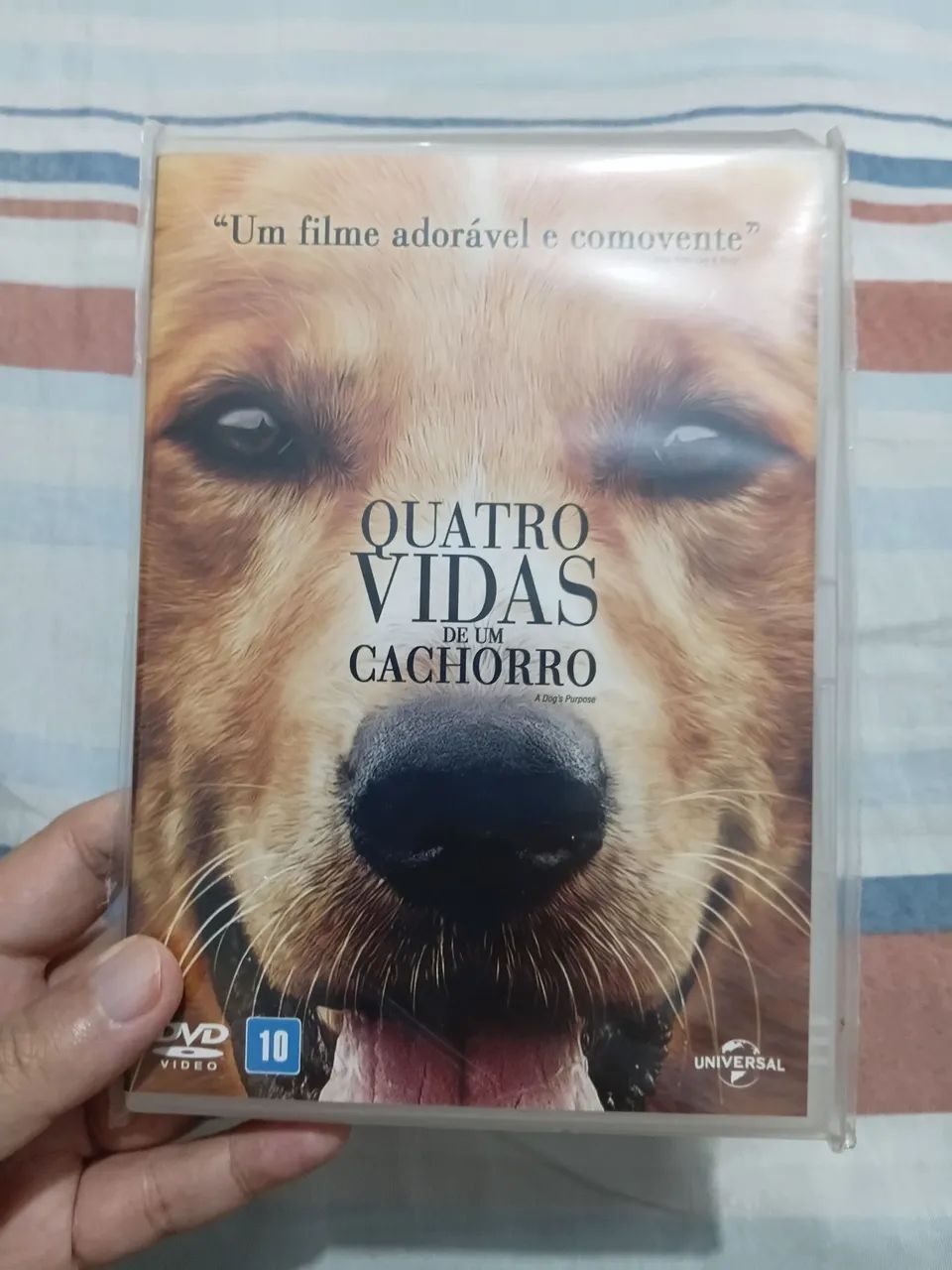 Dvd quatro vidas de um cachorro usado