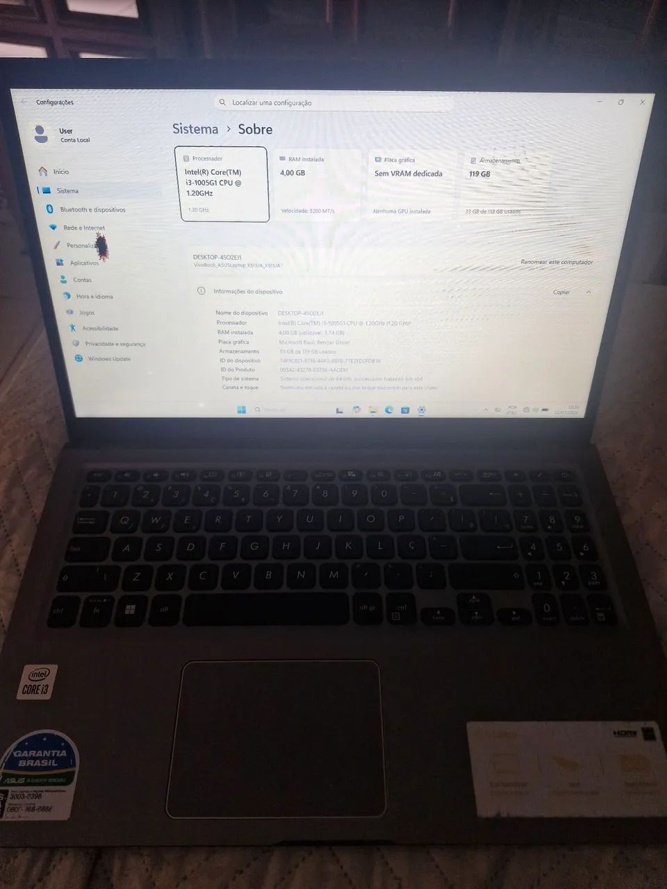 Notebook asus  - Foto 3