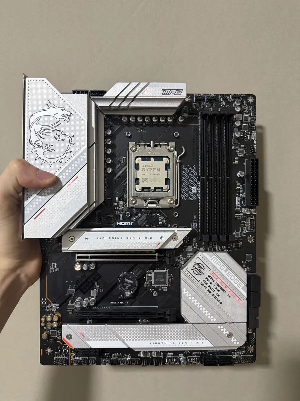 PLACA MÃE B650 MSI MPG EDGE WIFI