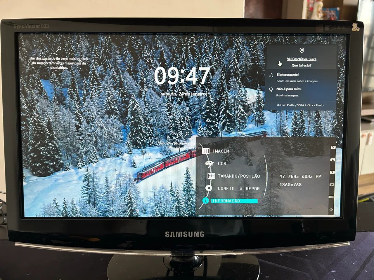 Monitor Samsung 19 polegadas 60Hz  - Foto 2