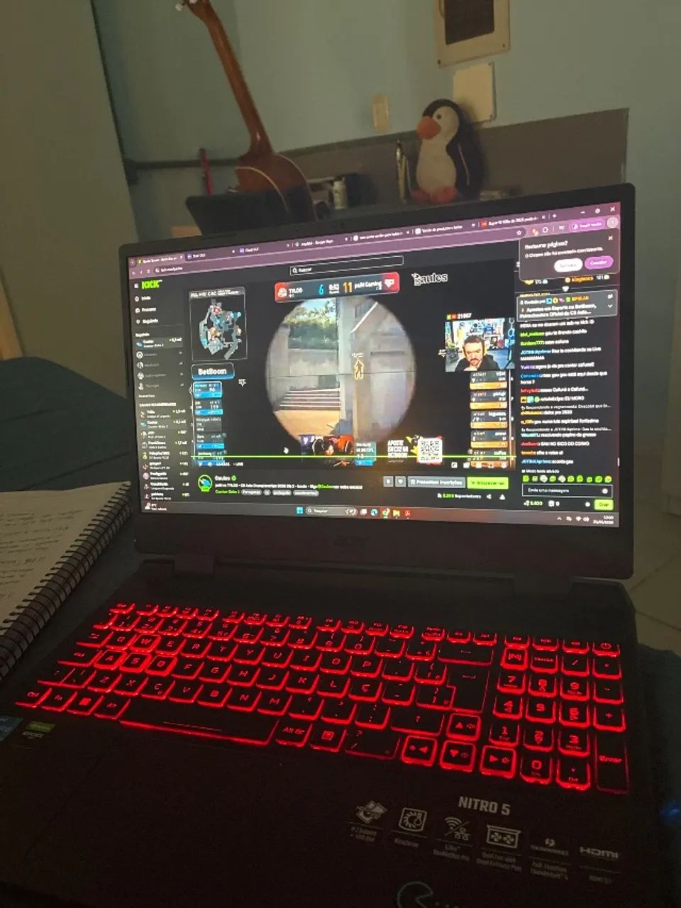 NITRO 5- I5 12450H e RTX 3050 - Foto 3