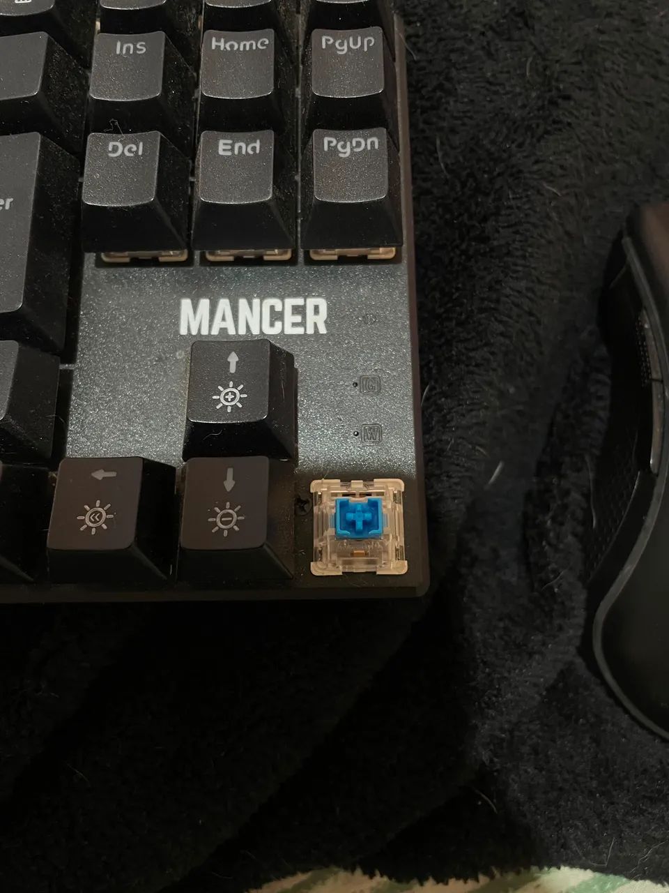 Teclado Mancer Switch Blue Mouse Redragon v2