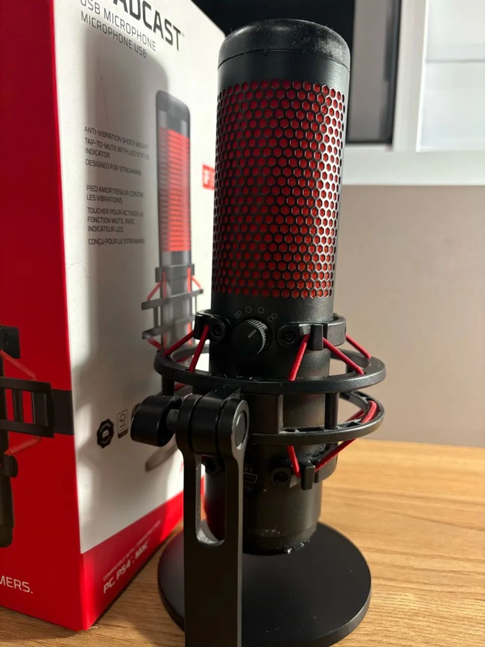 Microfone Hyperx Quadcast  - Foto 3