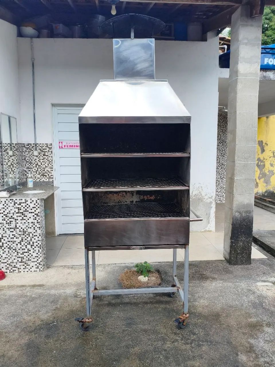 Churrasqueira de inox  - Foto 2
