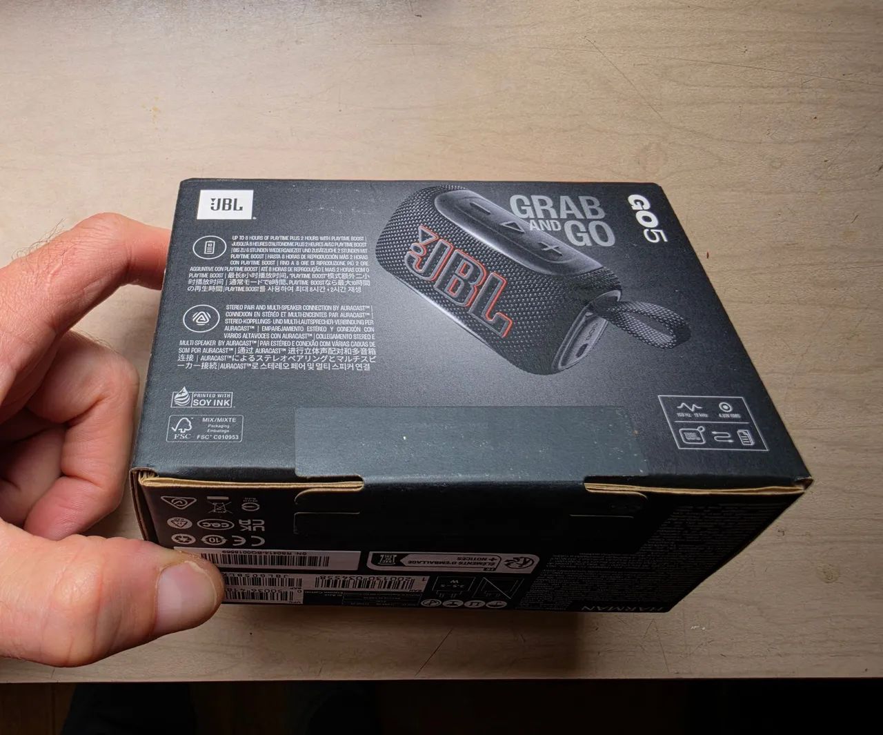 Caixa de som JBL Go 5 nova, lacrada na caixa e nunca usada. - Foto 2