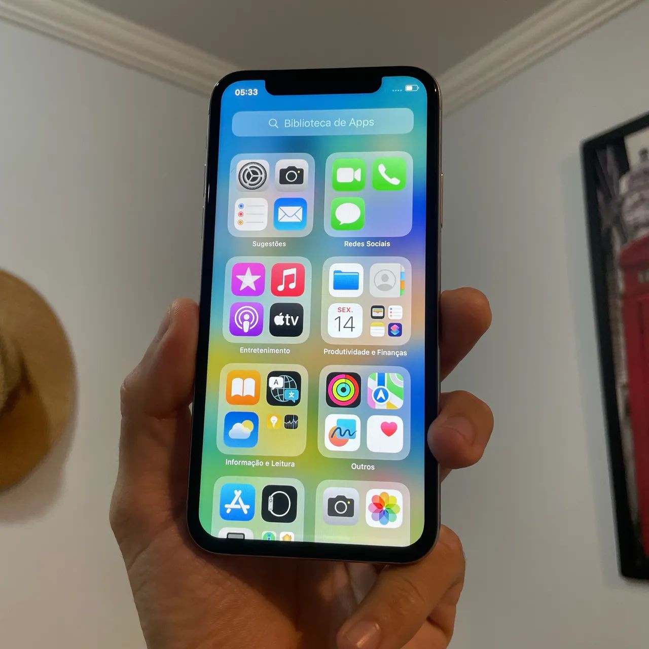 Iphone X - Bateria 100% - Pronto para uso - Foto 2