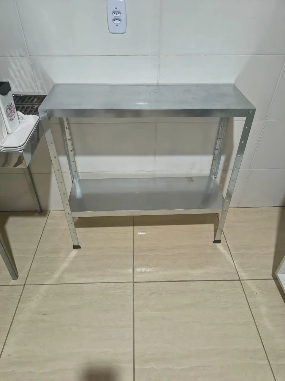 Bancada de aço inox