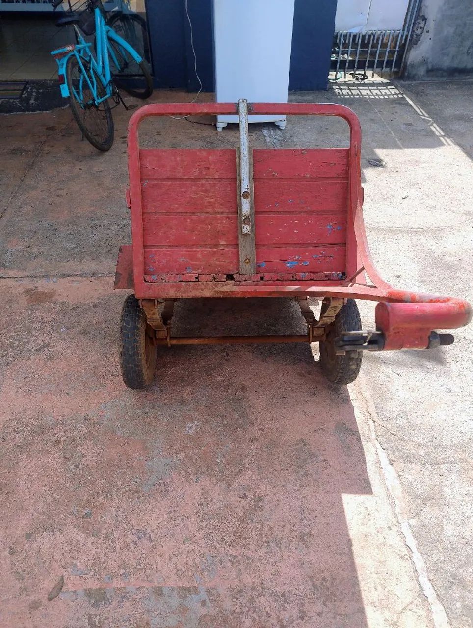 Carretinha de moto original toda revisada