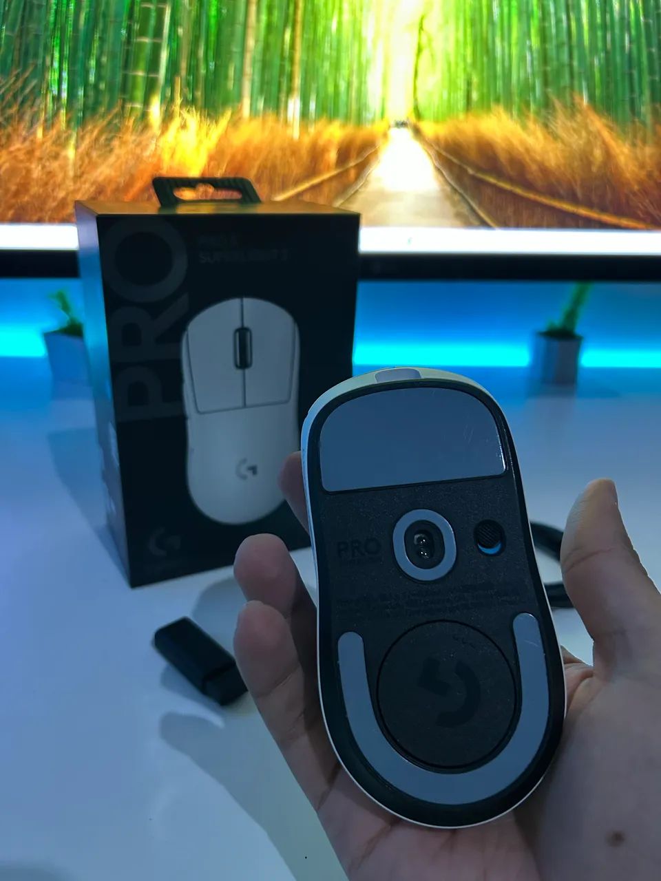 Mouse Logitech G PRO X SUPERLIGHT 2 Sem fio 0 Delay - Foto 5