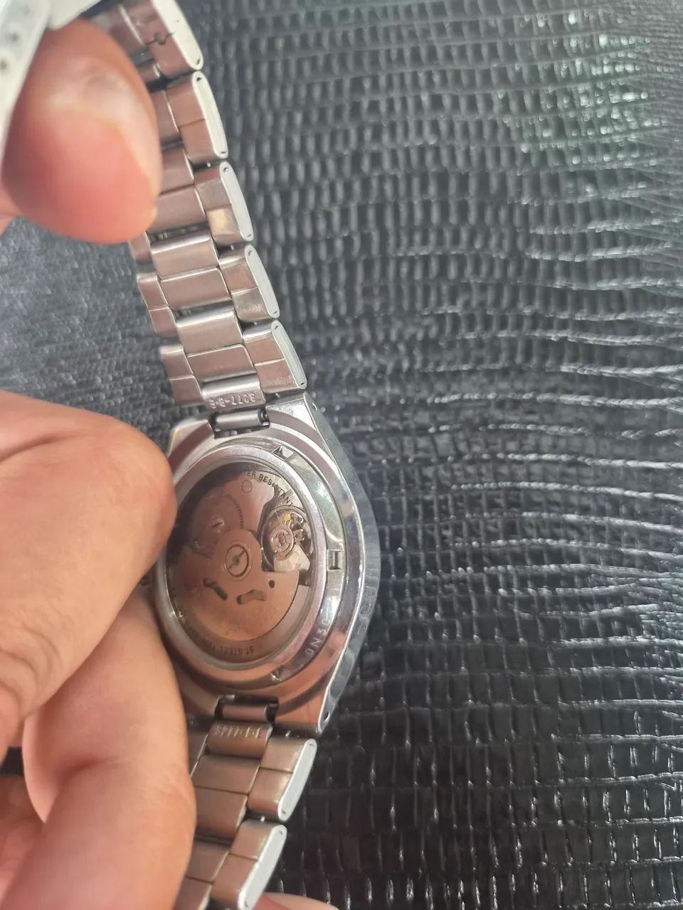 Relogio Seiko Automático fundo transparente  - Foto 2