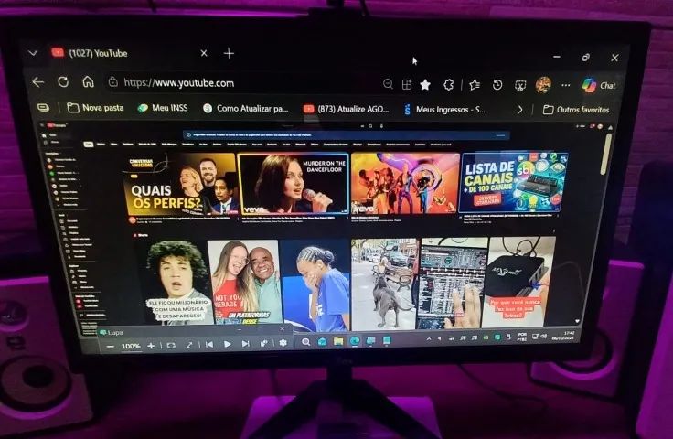 Monitor LED de 21,5 polegadas - Foto 2