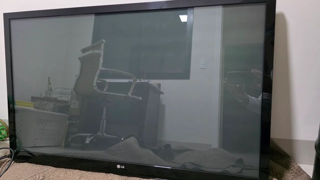 TV LG Plasma 42 em perfeito funcionamento (não é Smart) - Foto 5