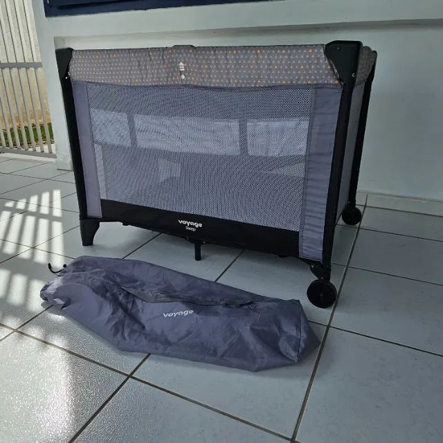 BERÇO PORTÁTIL DESMONTÁVEL VOYAGE SLEEP - Foto 4