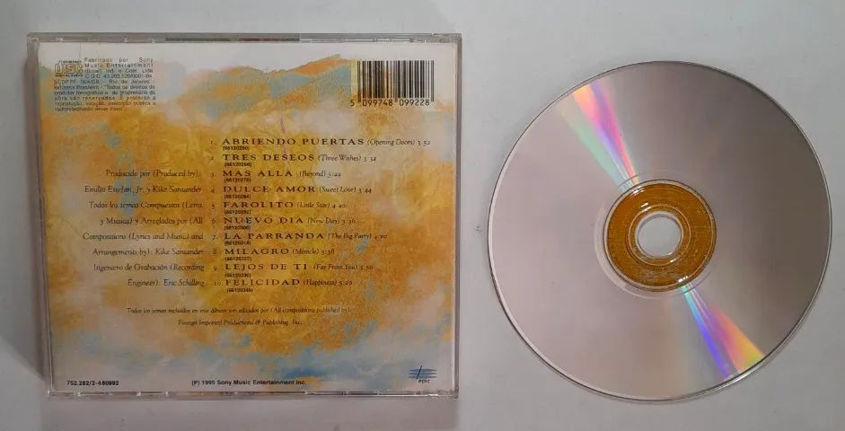 Cd Gloria Estefan, Abriendo Puertas. Seminovo, mídia intacta! - Foto 2