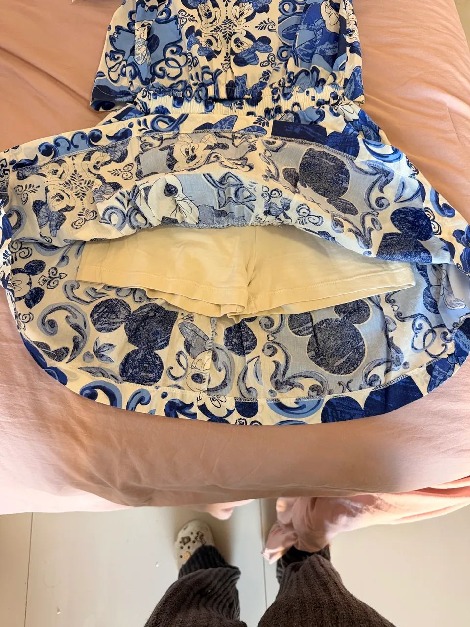 Conjunto Aline tamanho 12 Disney semi novo lindo - Foto 4