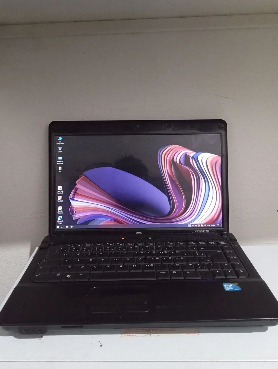 Notebook Hp Compaq processador Intel core 2 duo, memória de 4gb, HD de 500gb, windows 10 - Foto 4