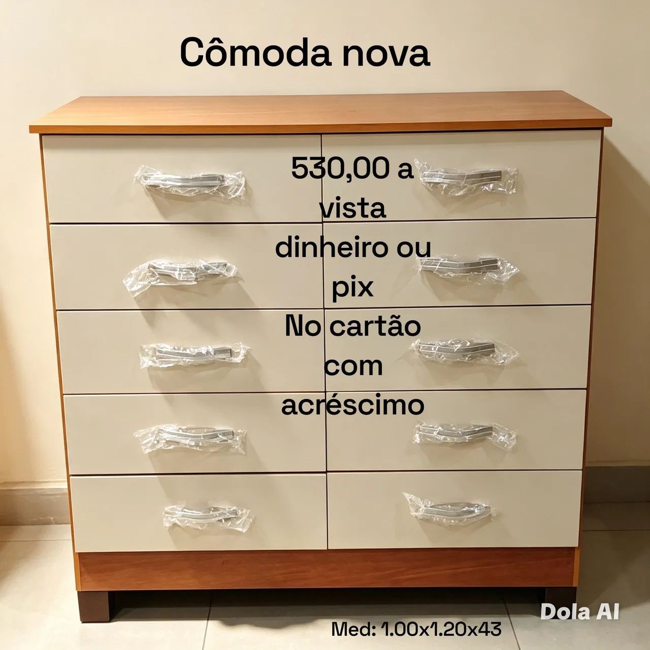 Cômoda nova