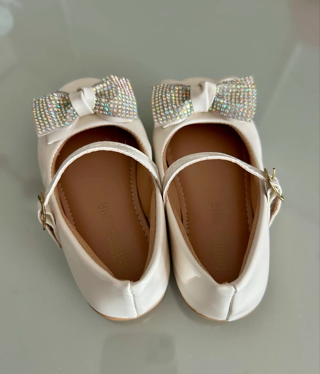 Sapatilha infantil com strass - Foto 2