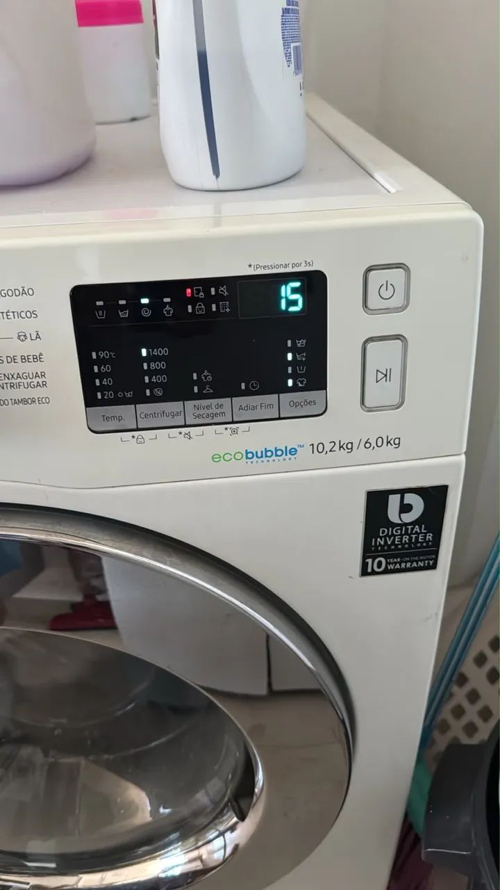 Máquina de lavar SAMSUNG LAVA E SECA - Foto 2