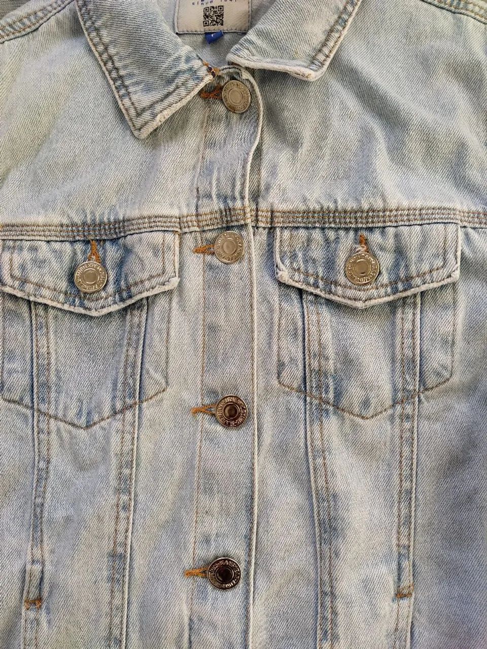 Jaqueta jeans feminina 