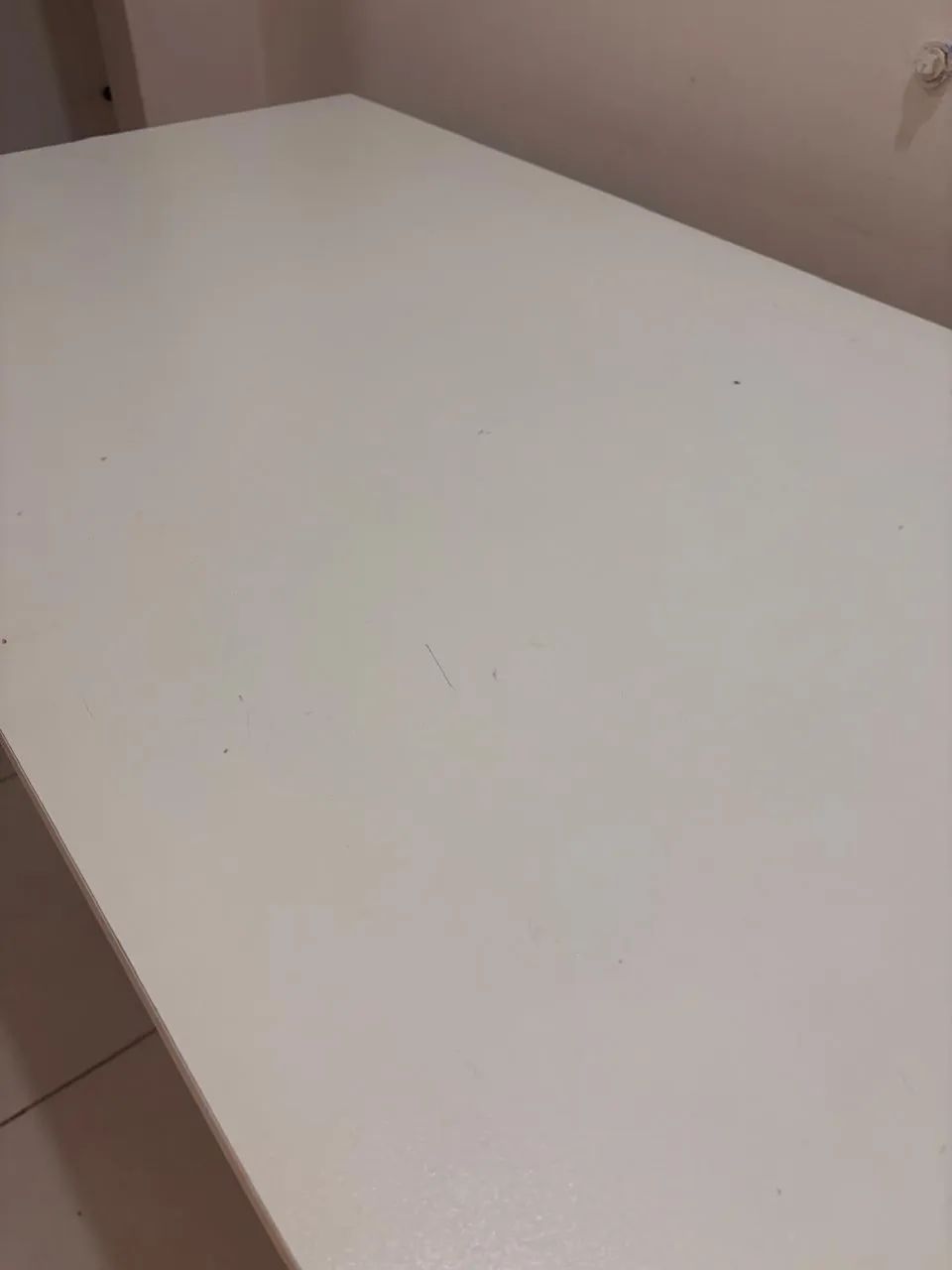 Mesa 100% MDF + cavaletes e suporte. - Foto 2