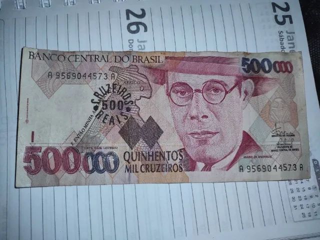 Notas antigas item de colecionador  - Foto 6