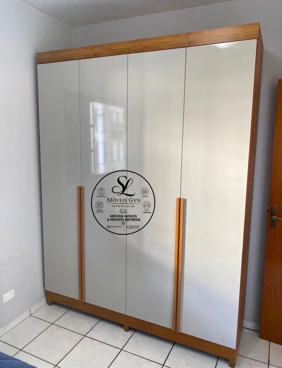 Guarda Roupa Solteiro MDF 