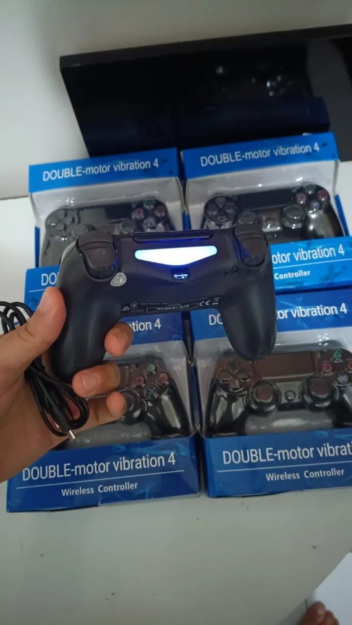Controle PS4 Double Motor Vibration - Foto 2