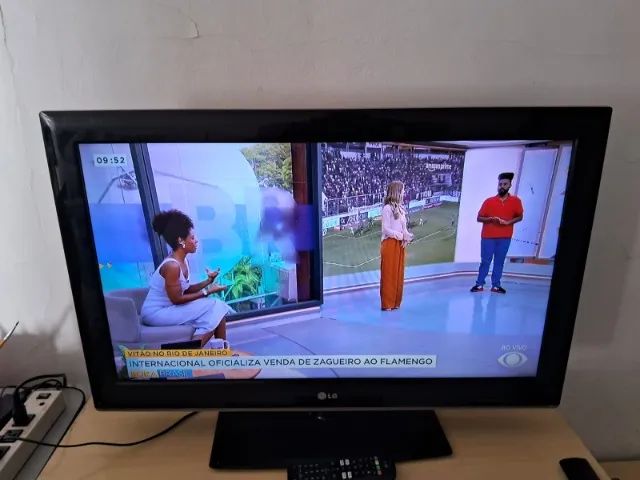 negociave tv lg 32 polegadas controle duas entradas hdmi uma usb mais video componente - Foto 3