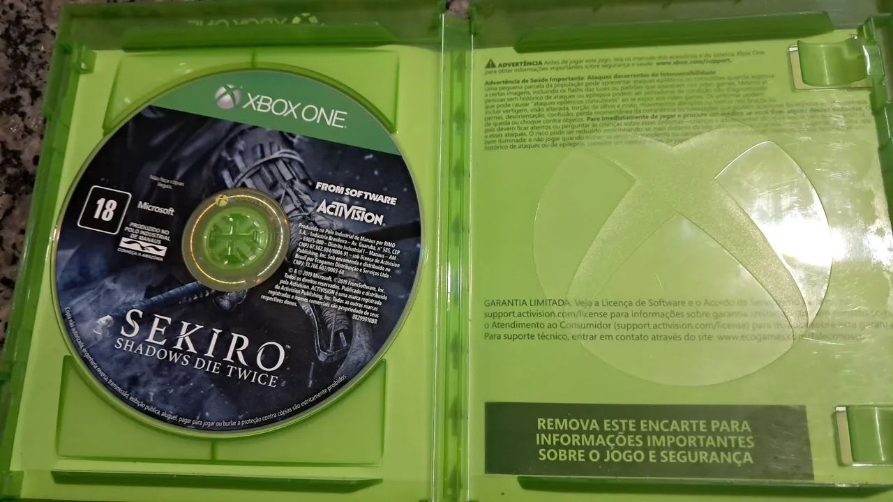 Jogo de xbox one sekiro - Foto 2