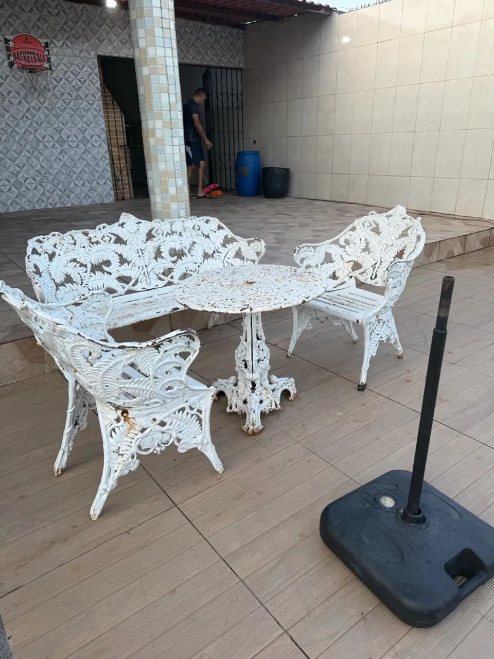 Conjunto de namoradeira 